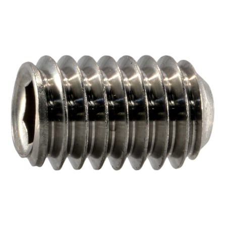 Midwest Fastener 5/16"-18 x 1/2" 18-8 Stainless Steel Coarse Thread Hex Socket Headless Set Screws 7PK 67578